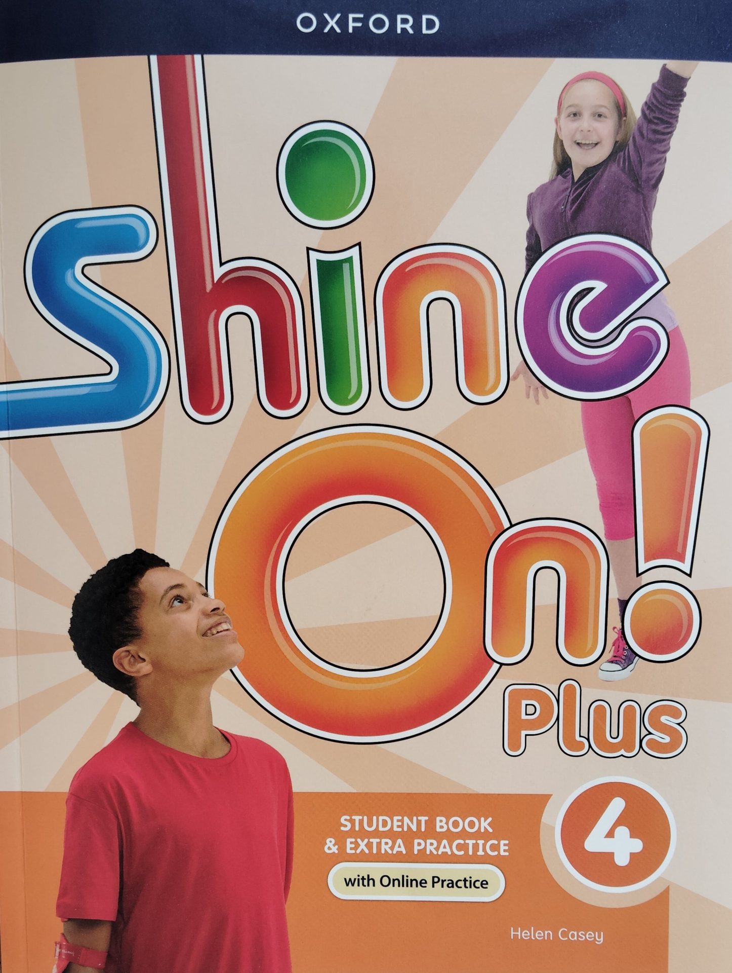 SHINE ON PLUS 4 SB WITH ONLINE PRACT.