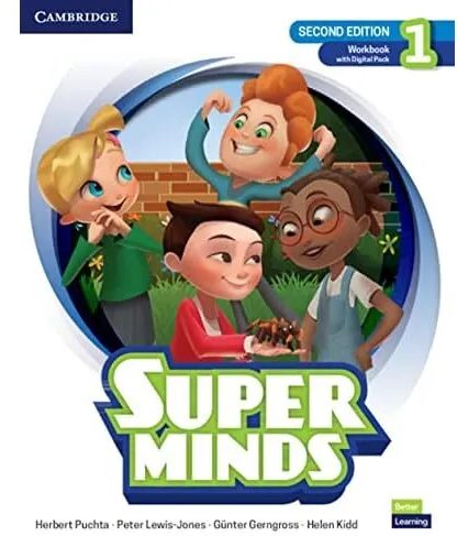 SUPER MINDS 1 WORKBOOK  2E W/DIGI PK